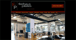 Desktop Screenshot of firehauspilates.com
